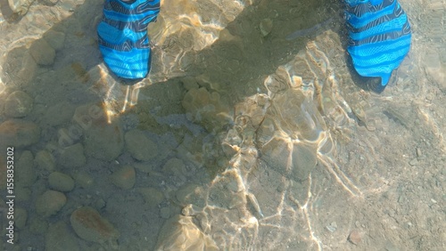 shoes for water in the river