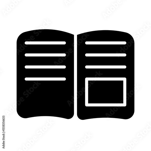 Magazine  icon design