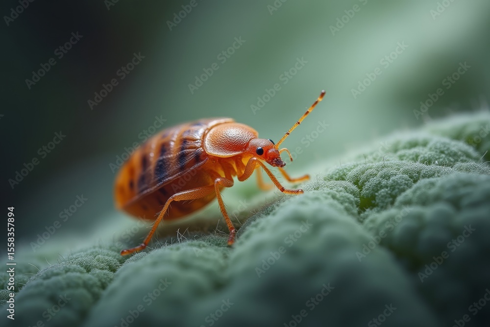 Fototapeta premium Exposing Concealed Bed Bugs