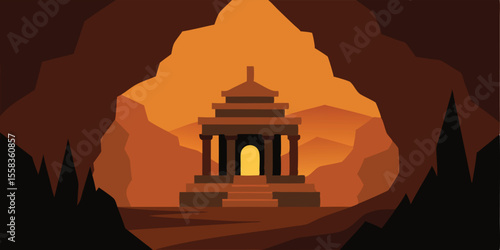 Ancient architecture of the Temple of Heaven in Beijing, a Chinese landmark, showcases the rich history and religious culture of Asia