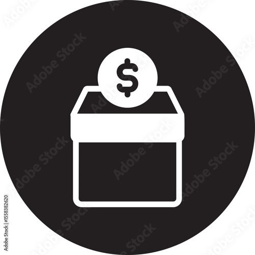 purchasing glyph icon