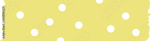 Polka dot masking tape