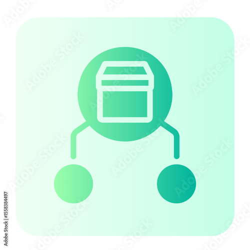 categorization gradient icon