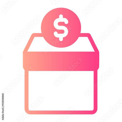 purchasing gradient icon