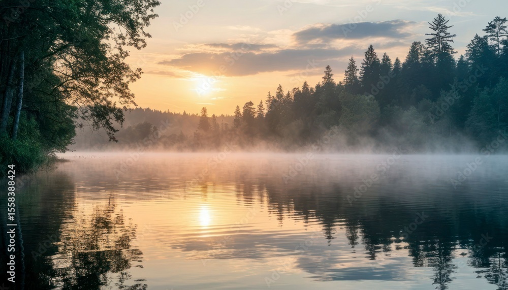 Fototapeta premium Ripples on Water – Natural Motion and Calm Reflections