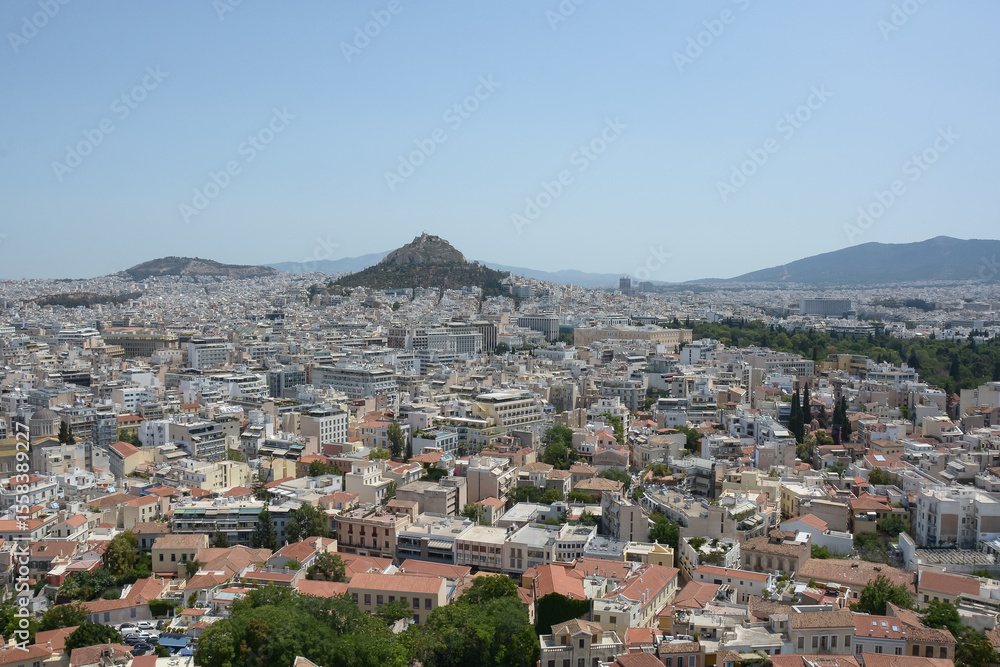 Fototapeta premium Athènes - grèce - vue panoramique