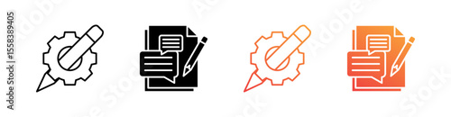 Setting Multiple Style Icon Set 