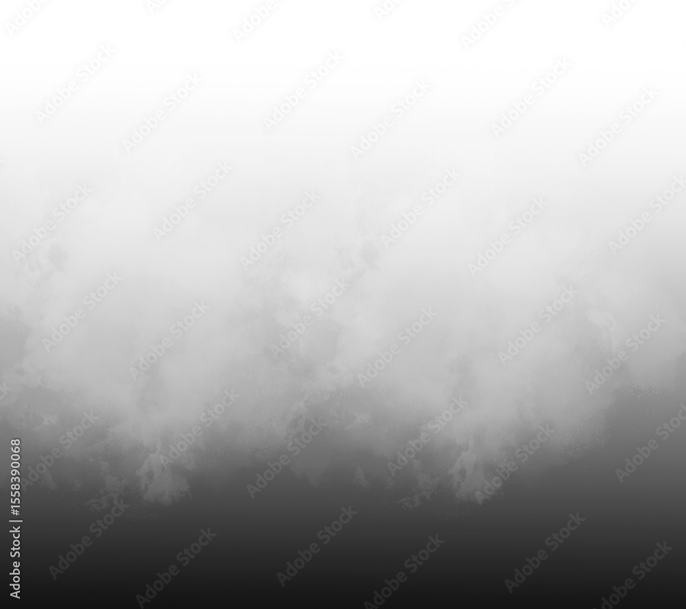 Fototapeta premium Black fog or smoke effect isolated on transparent background