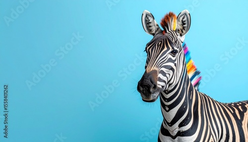 portrait of zebra