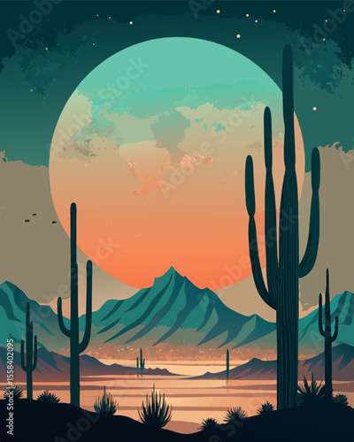 luna nel deserto americano 02