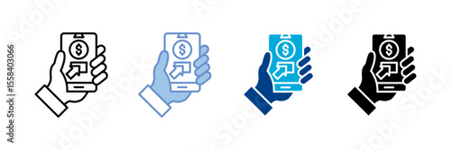 Payment Icon set multiple style collection