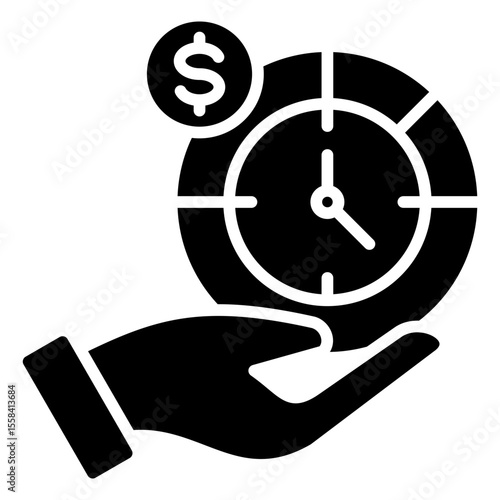 Time Allocation Icon
