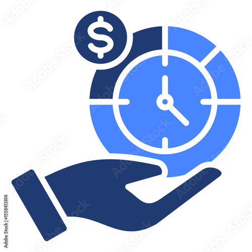Time Allocation Icon