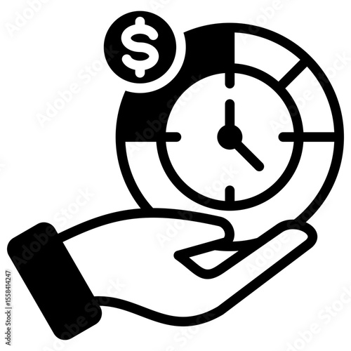 Time Allocation Icon