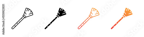 Broomstick Multiple Style Icon Set 