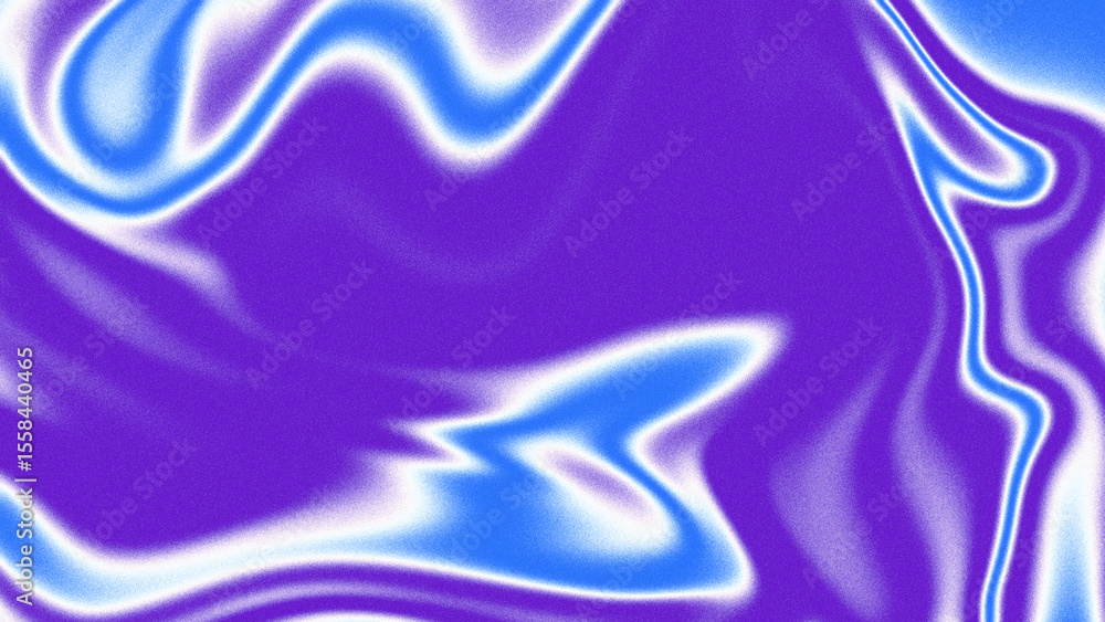 Obraz premium Gradient Abstract Fluid Texture in Purple and Blue Tones with noise texture