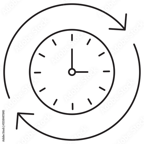 Process Optimization icon, Maximizing Efficiency Through Process Optimization, Streamlined Success: Optimizing Workflows for Peak Performance, vector