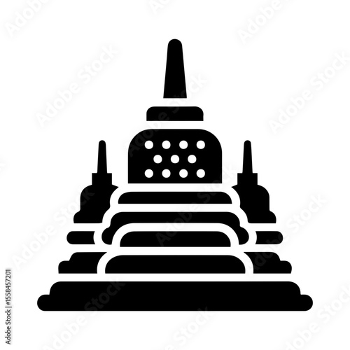 Borobudur temple icon