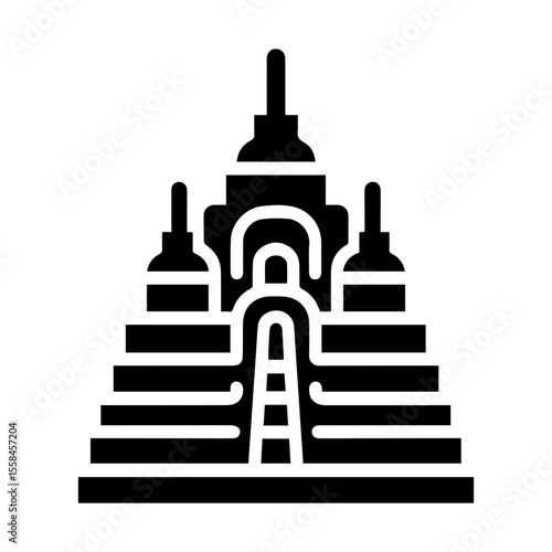 Borobudur temple icon