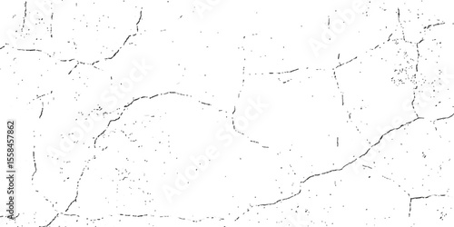 "White cracked wall texture with subtle grunge details and fine fracture lines. Perfect for vintage backgrounds, distressed overlays, or architectural and design elements. High-resolution image"