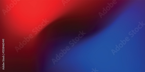  Abstract blue and red animated mesh gradient tiles wave, smooth motion striped waves and animation loop background VECTOR ILLUSTRATION