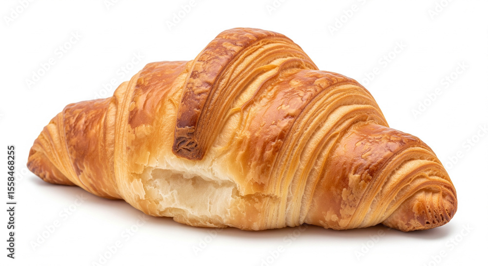 croissant isolated on white background croissant isolated on white background
