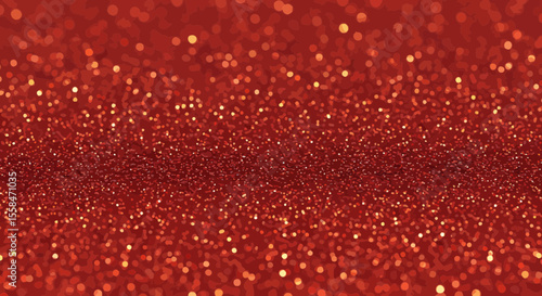 Festive Red Glitter Texture Background for Christmas and Valentine's Day