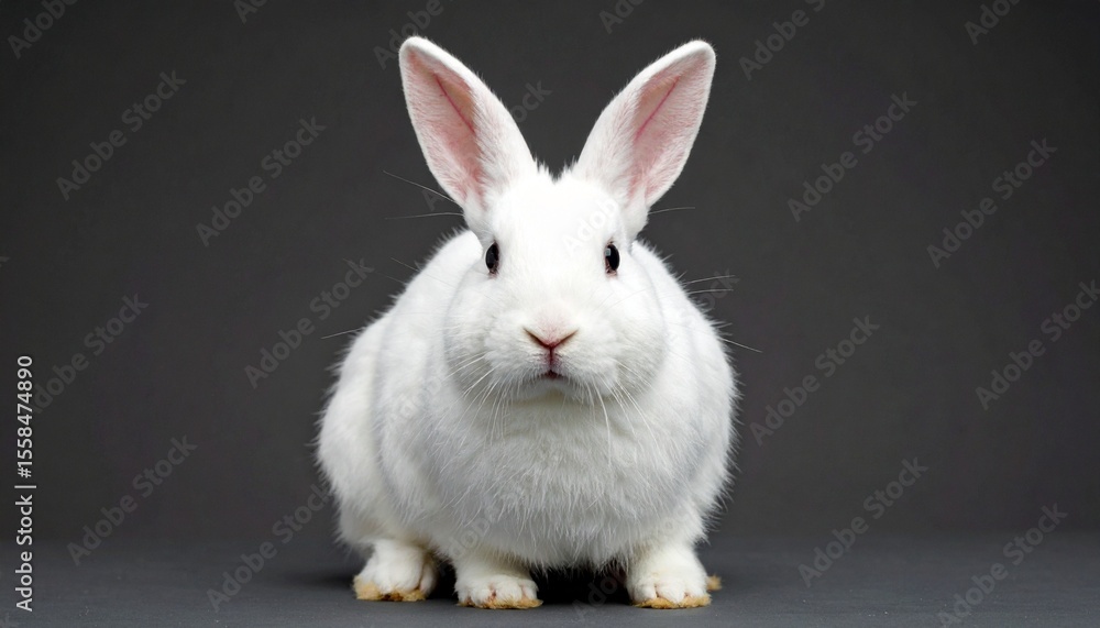 Obraz premium white rabbit 