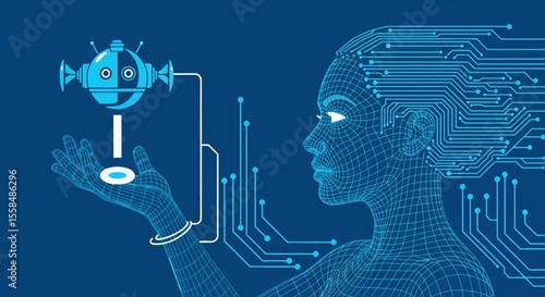 AI and Human Collaboration  A Futuristic Vision of Synergistic Technology