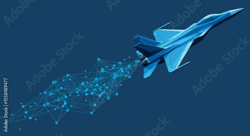 Advanced Fighter Jet Networked Warfare and Future Air Combat Technology