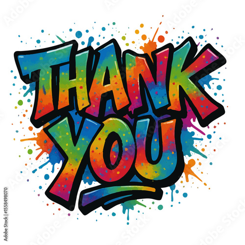 thank you graffiti
