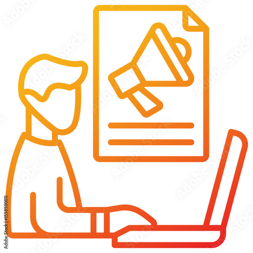 Content Marketing Icon