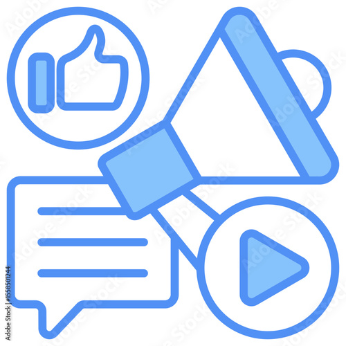 Social Media Marketing Icon