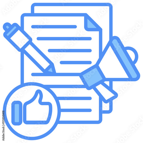 Copy Writing Icon