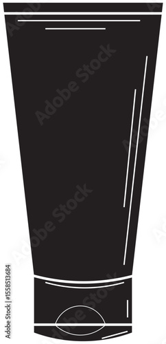 The Illustration of Cosmetic moisturizer container