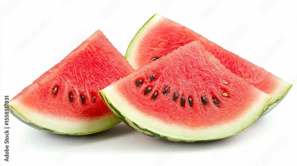 watermelon isolated on white watermelon isolated on white