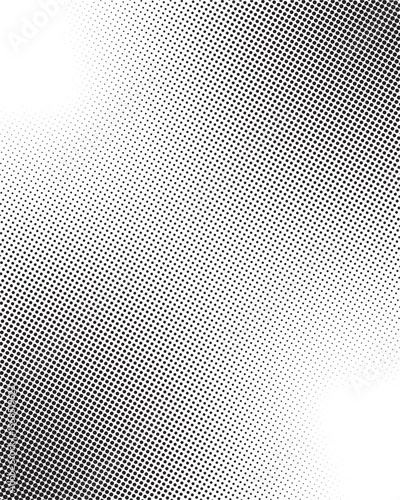 Abstract halftone dot pattern creating a gradient effect, ideal for backgrounds, textures, and graphic design elements.