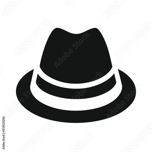 Plain Fedora Hat Templates with Multiple Angles and Variations