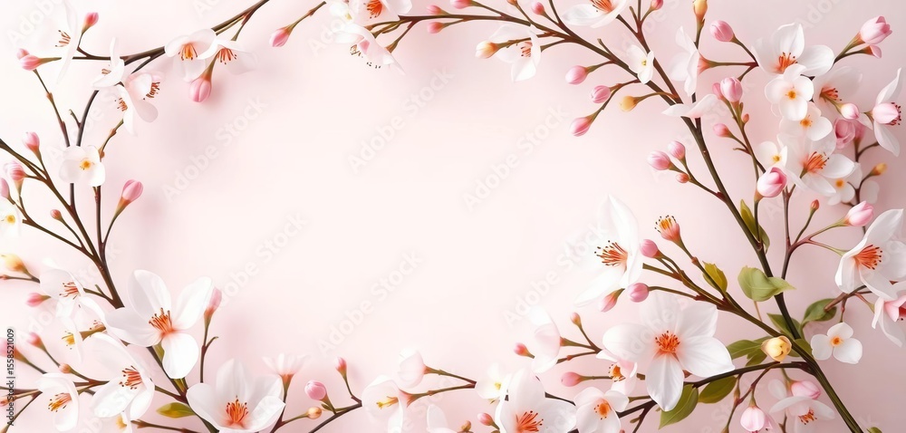 Pastel floral frame, delicate blossoms, soft hues, elegant design , blossoms, gentle Pastel floral frame, delicate blossoms, soft hues, elegant design , blossoms, gentle