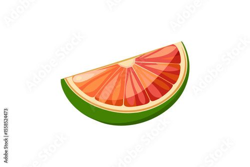 slice of pomelo