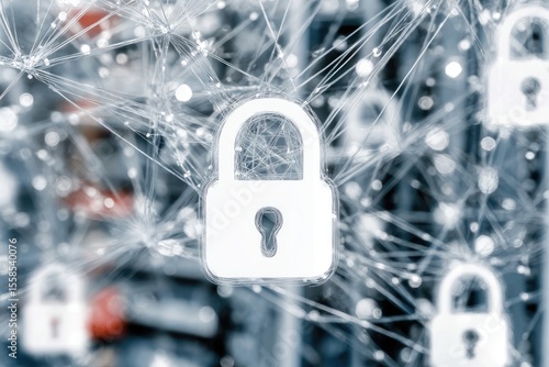 Secure Network Connection with Padlock