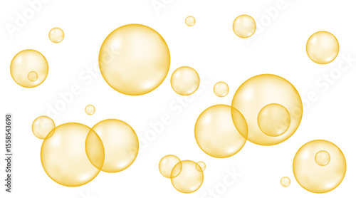 Fizzy pop and effervescent drink texture.
