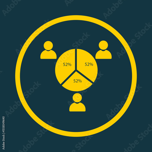 Candidate Stats trendy vector art design magnificent amazing design colorful useful illustration