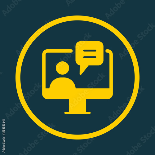 Webinar trendy vector art design ravishing amazing design colorful useful illustration