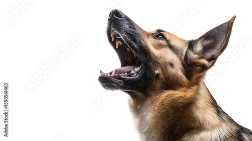 Canine Calling Loud