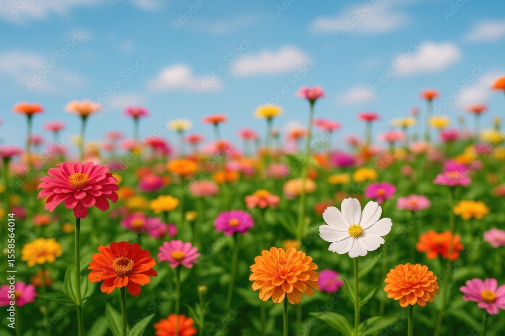 Obraz premium Stunning floral displays from the garden of blooms