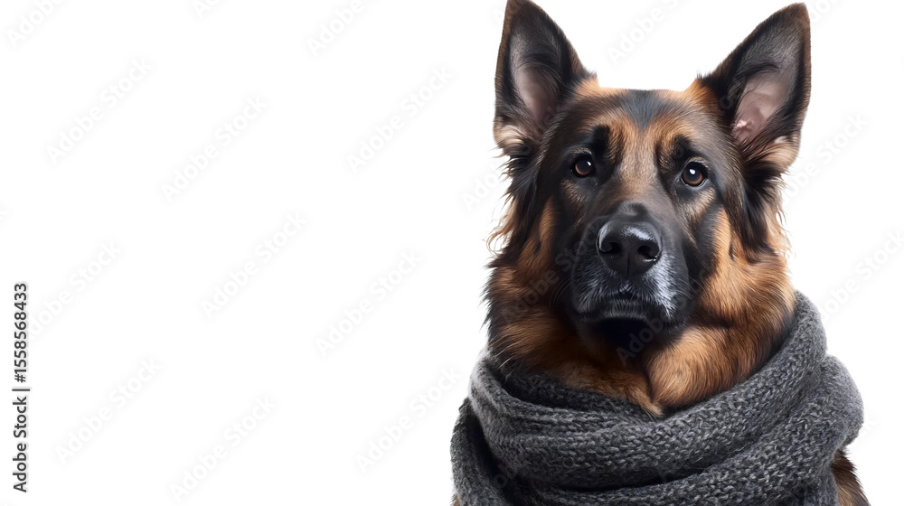 Obraz premium Classy Dog Portrait