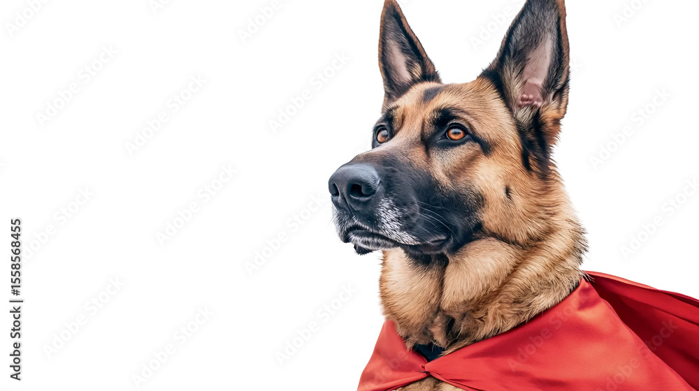 Obraz premium Loyal Dog Super Pose