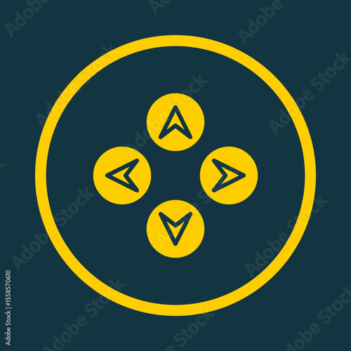 Arrow Directions trendy vector art design fascinating amazing design colorful useful illustration