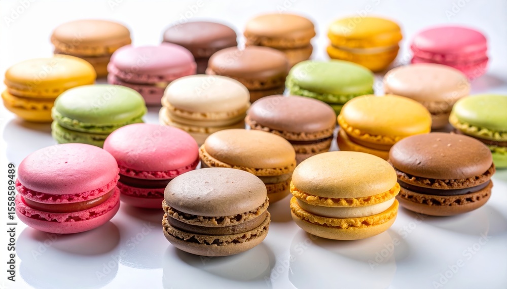 Colorful Macarons A Delightful Sweet Treat Colorful Macarons A Delightful Sweet Treat